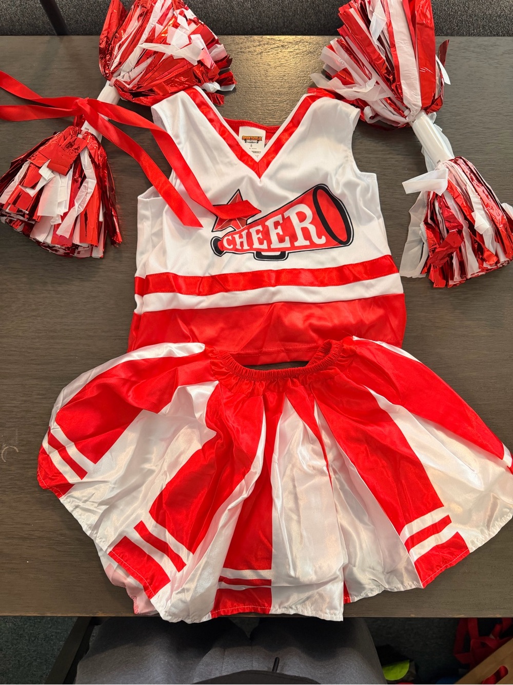 Adult Cheerleader Uniform Halloween Costume